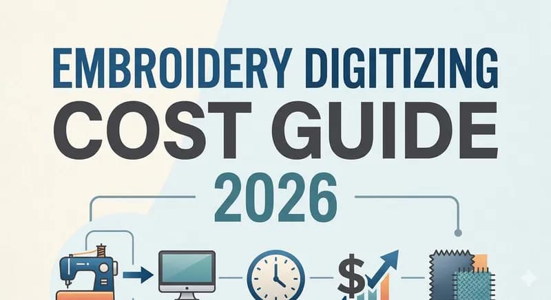 Embroidery Digitizing Cost Guide 2026