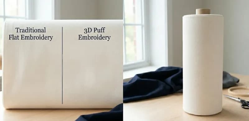 3D Puff Embroidery vs Embroidery Which Is Better