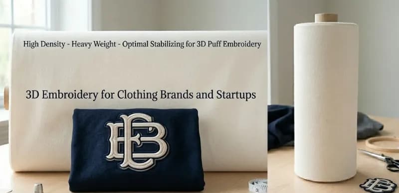3D Embroidery for Clothing Brands and Startups