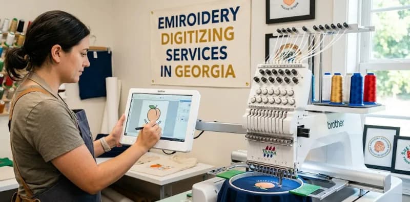 Embroidery Digitizing Services in Georgia