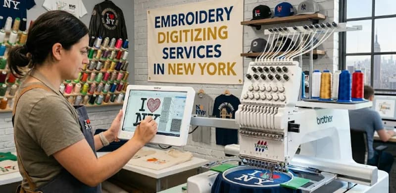 Embroidery Digitizing Services in New York 