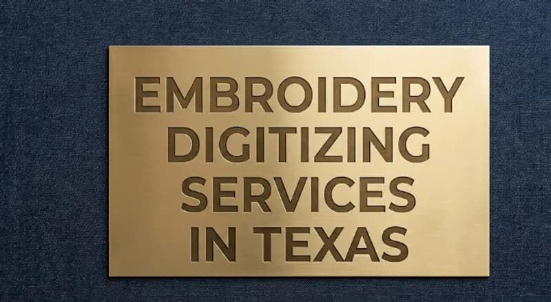 Embroidery Digitizing Services in Texas 
