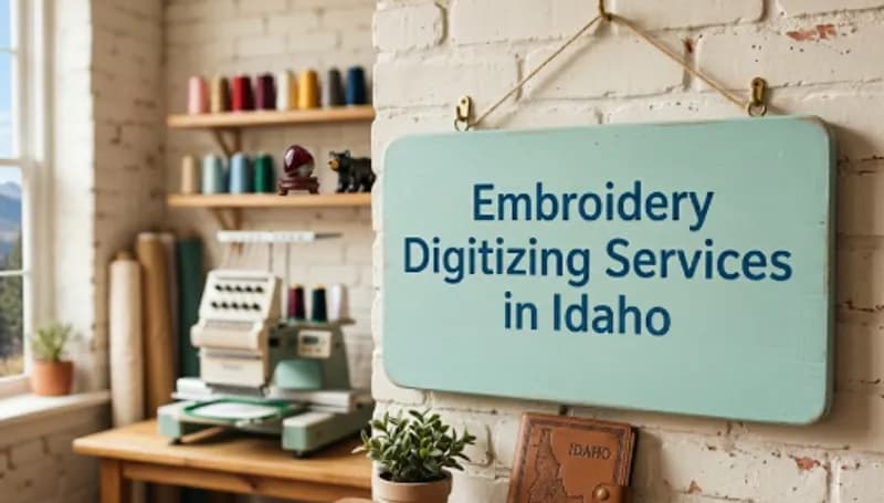 Embroidery Digitizing Services in Idaho