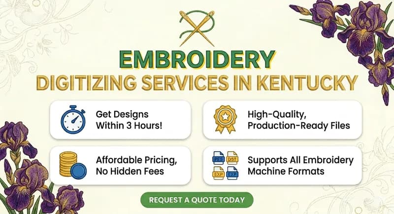 Embroidery Digitizing Services in Kentucky Embroidery Digitizing Services in Kentucky